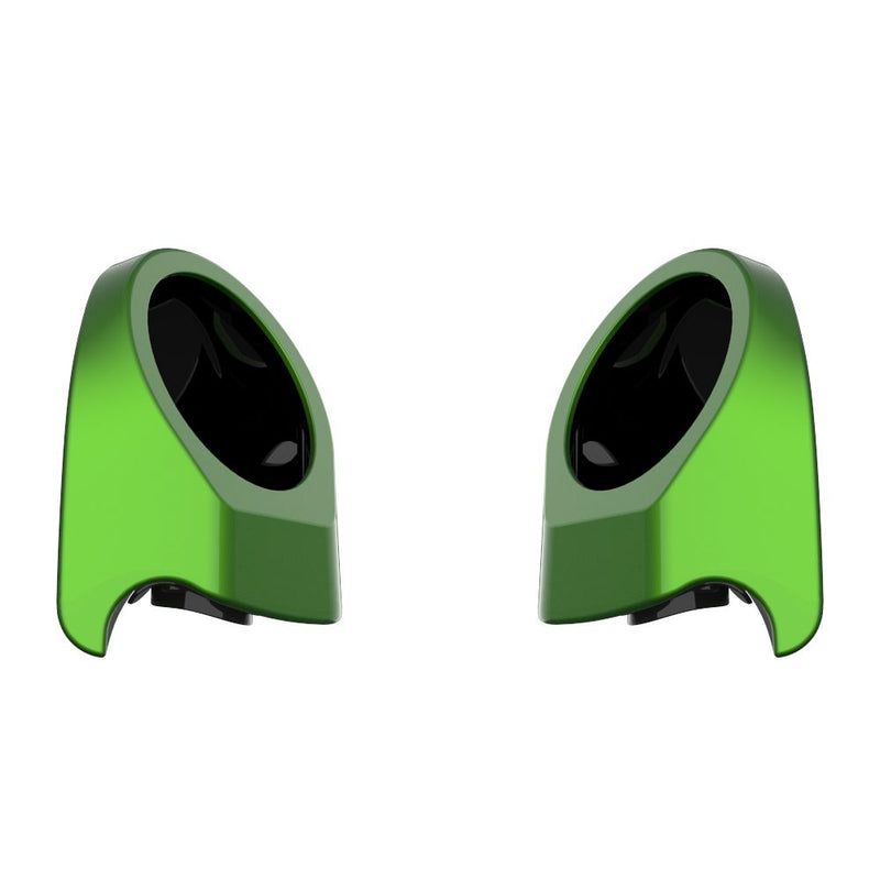 Advanblack Color Matched 6.5 Inch Speaker Pods for Advanblack & Harley King Rear Tour Trunk Pack