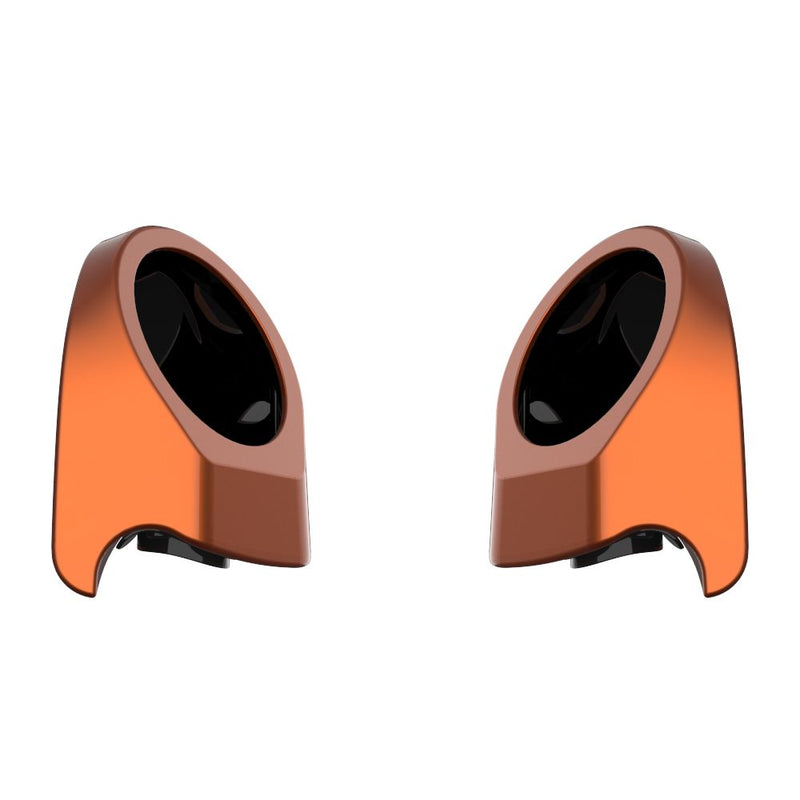 Advanblack Color Matched 6.5 Inch Speaker Pods for Advanblack & Harley King Rear Tour Trunk Pack