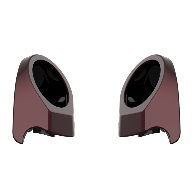 Advanblack Color Matched 6.5 Inch Speaker Pods for Advanblack & Harley King Rear Tour Trunk Pack