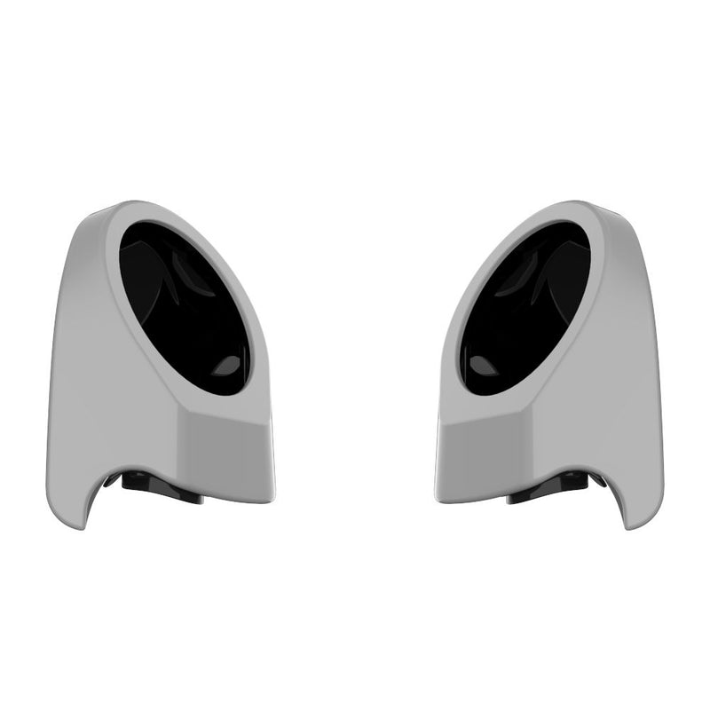 Advanblack Color Matched 6.5 Inch Speaker Pods for Advanblack & Harley King Rear Tour Trunk Pack