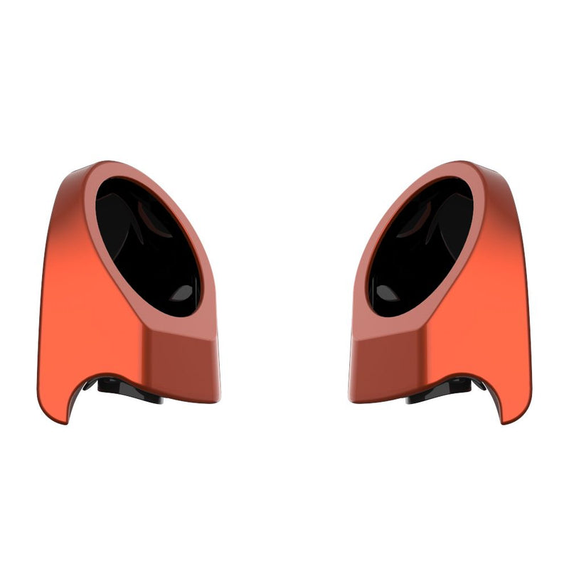 Advanblack Color Matched 6.5 Inch Speaker Pods for Advanblack & Harley King Rear Tour Trunk Pack