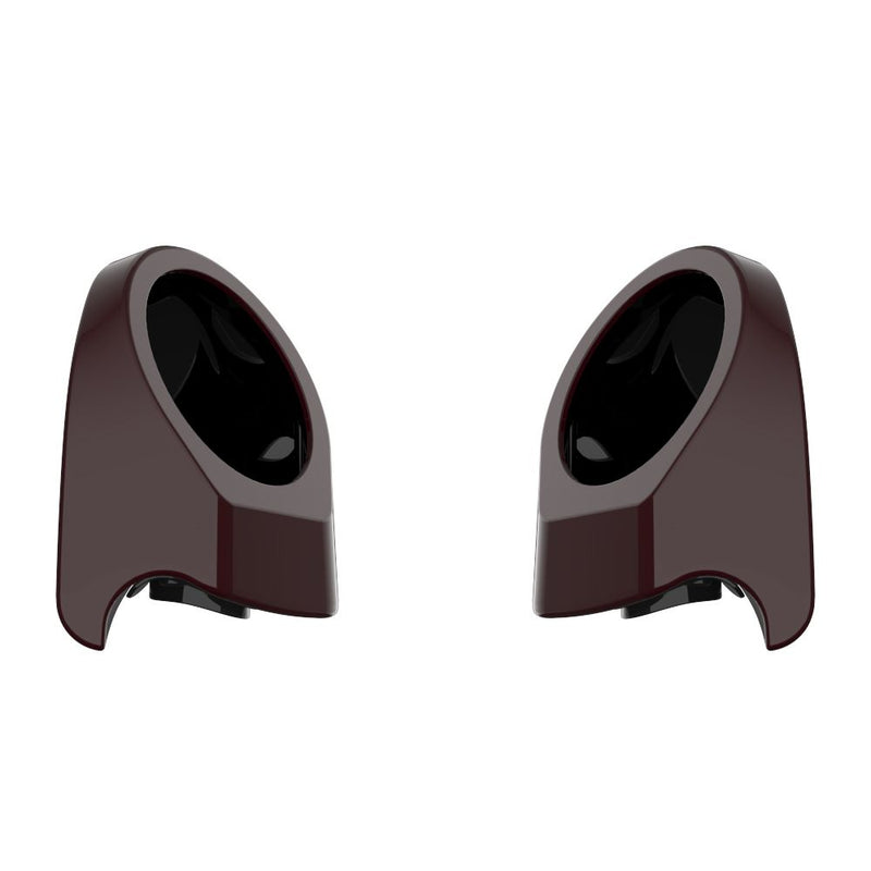 Advanblack Color Matched 6.5 Inch Speaker Pods for Advanblack & Harley King Rear Tour Trunk Pack