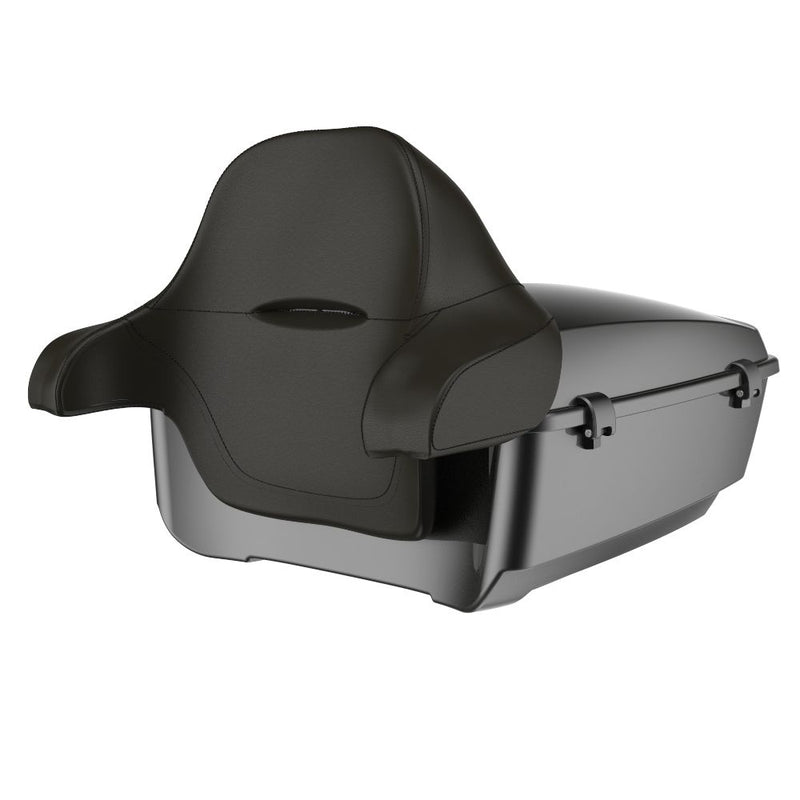 Advanblack King Rear Tour Trunk Pack For  '97-'26 Harley Touring / Softail
