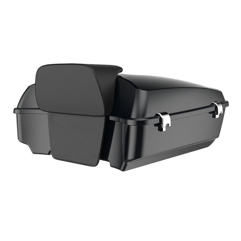 Advanblack Chopped Rear Tour Trunk Pack For  '97-'26 Harley Touring / Softail
