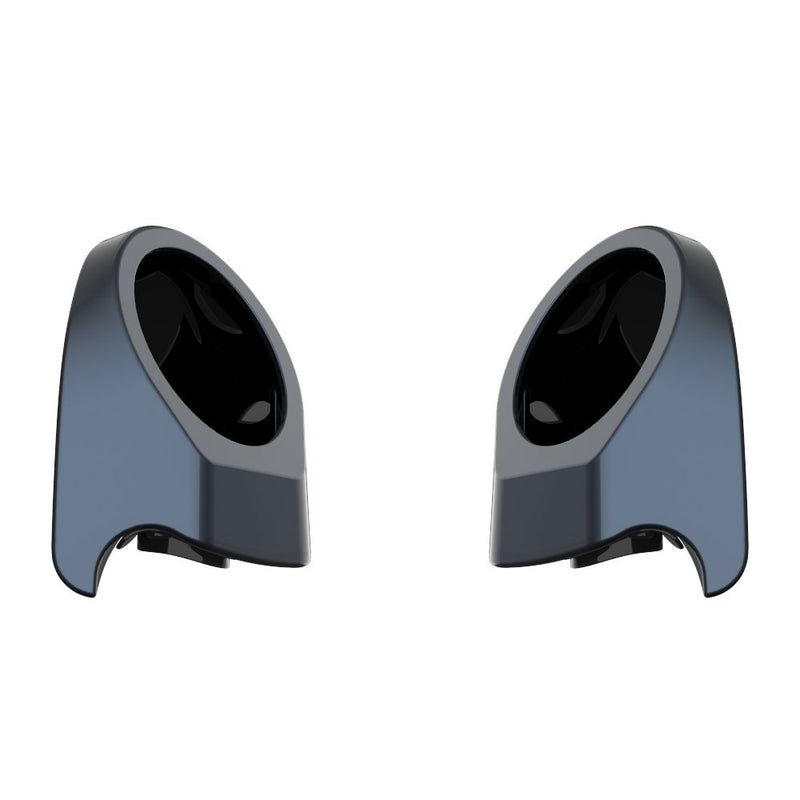 Advanblack Color Matched 6.5 Inch Speaker Pods for Advanblack & Harley King Rear Tour Trunk Pack