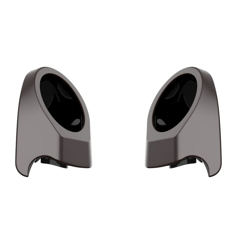 Advanblack Color Matched 6.5 Inch Speaker Pods for Advanblack & Harley King Rear Tour Trunk Pack