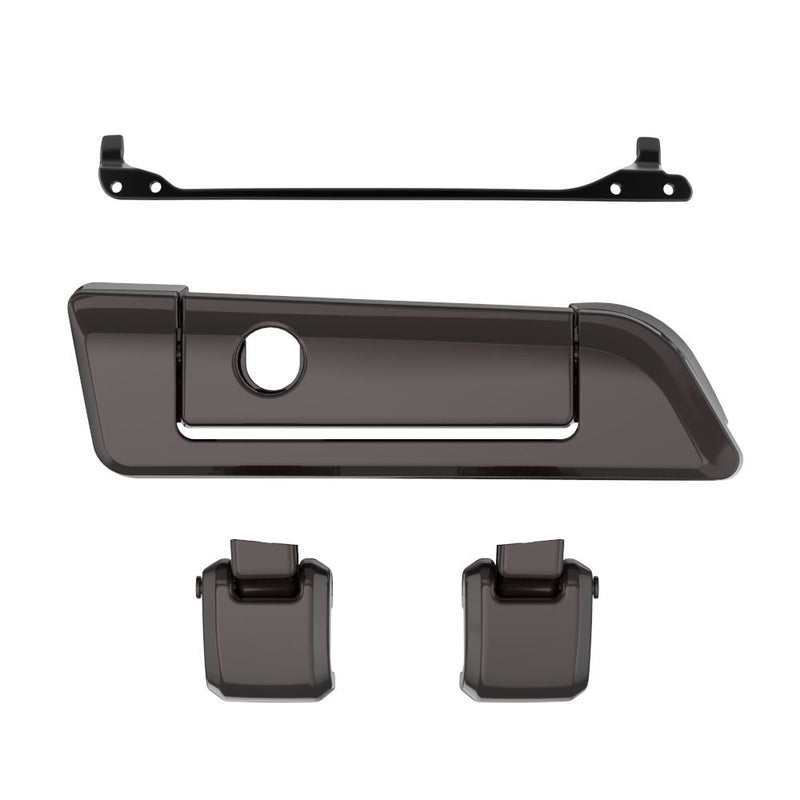 Advanblack Color Matched Hinges & Latch kit  For Advanblack & Harley Razor Chopped King Rear Tour Trunk Pack
