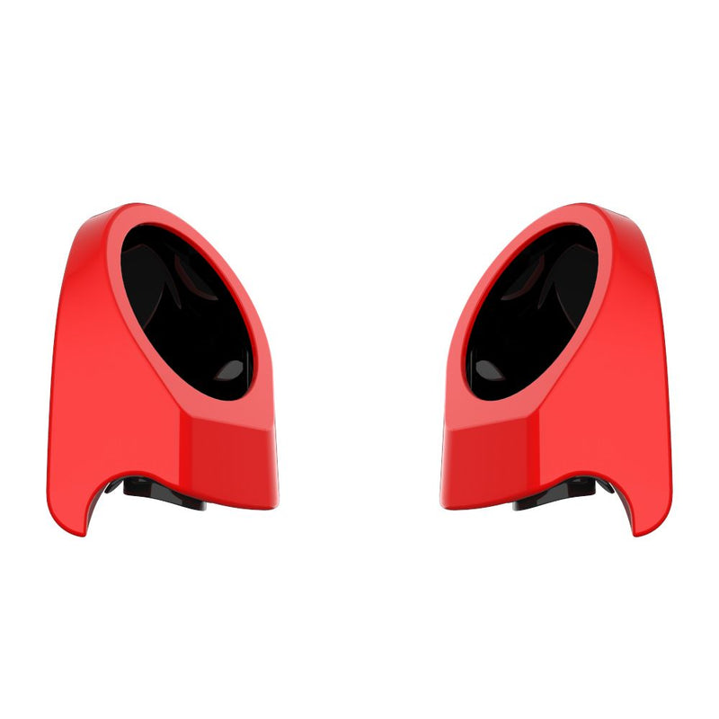 Advanblack Color Matched 6.5 Inch Speaker Pods for Advanblack & Harley King Rear Tour Trunk Pack