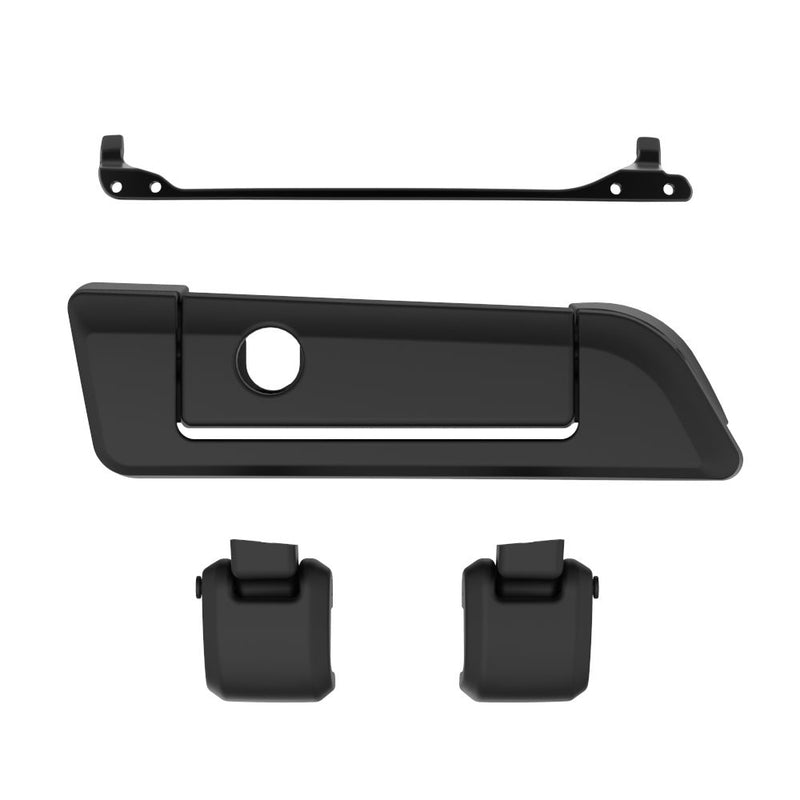 Advanblack Color Matched Hinges & Latch kit  For Advanblack & Harley Razor Chopped King Rear Tour Trunk Pack
