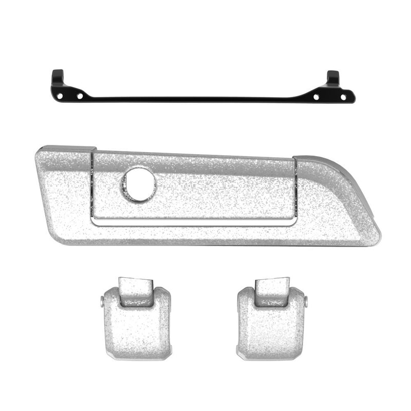 Advanblack Color Matched Hinges & Latch kit  For Advanblack & Harley Razor Chopped King Rear Tour Trunk Pack