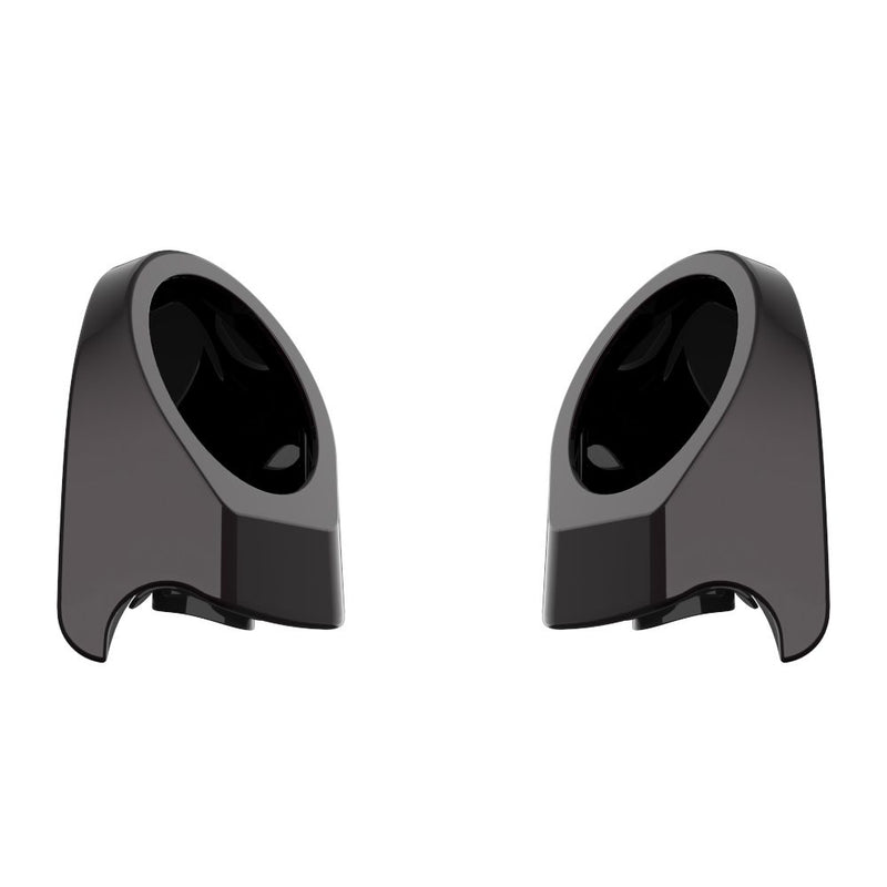 Advanblack Color Matched 6.5 Inch Speaker Pods for Advanblack & Harley King Rear Tour Trunk Pack