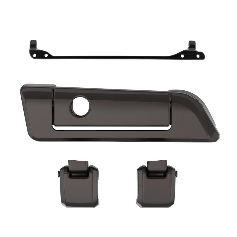 Advanblack Color Matched Hinges & Latch kit  For Advanblack & Harley Razor Chopped King Rear Tour Trunk Pack