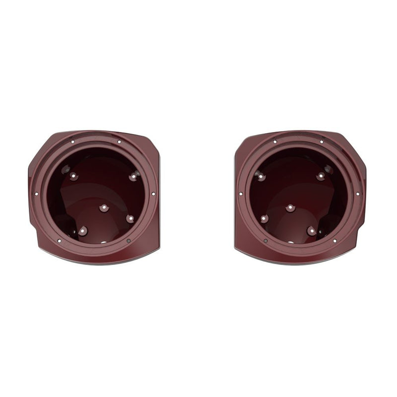 Advanblack Color-Matched 8-inch Speaker Pods for 23.5-Up Harley Touring