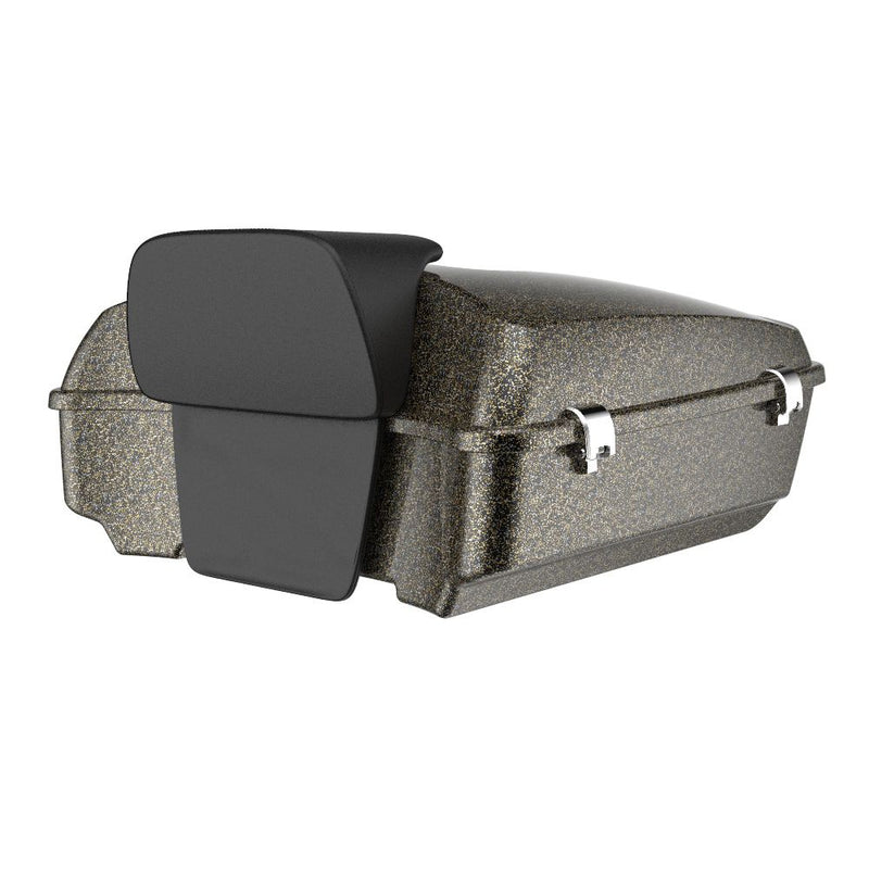 Advanblack Chopped Rear Tour Trunk Pack For  '97-'26 Harley Touring / Softail
