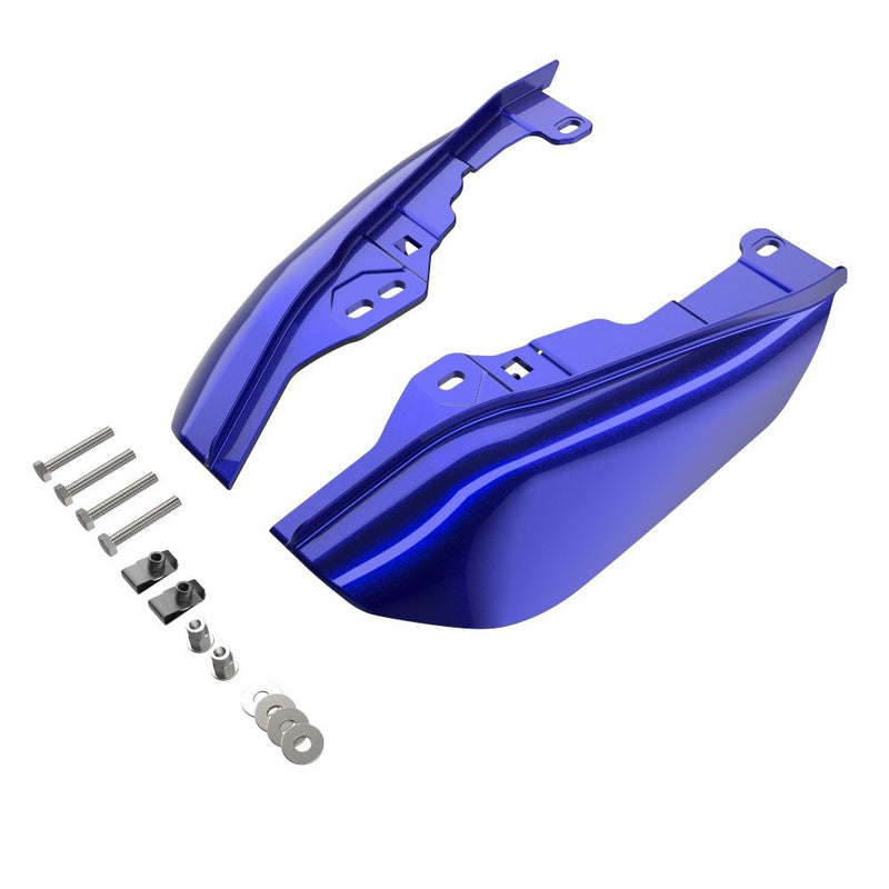 Advanblack Mid-Frame Air Deflectors heat shield For '09Up Harley Davidson Touring