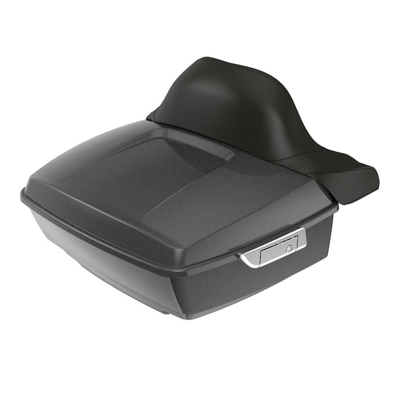 Advanblack King Rear Tour Trunk Pack For  '97-'26 Harley Touring / Softail