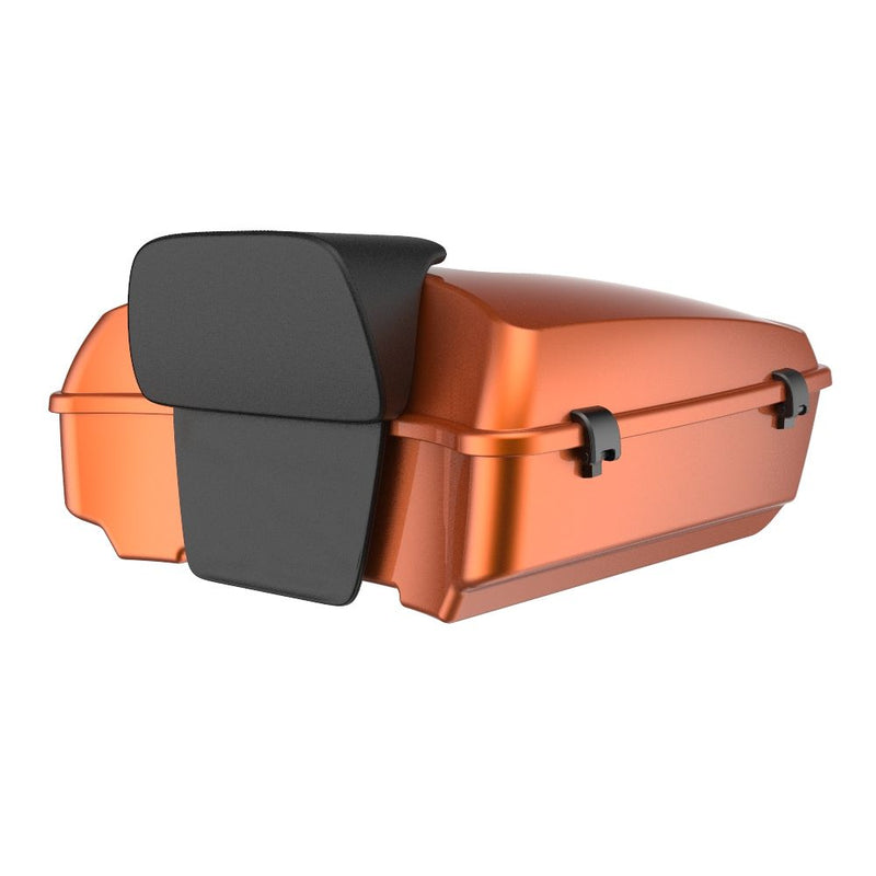 Advanblack Chopped Rear Tour Trunk Pack For  '97-'26 Harley Touring / Softail