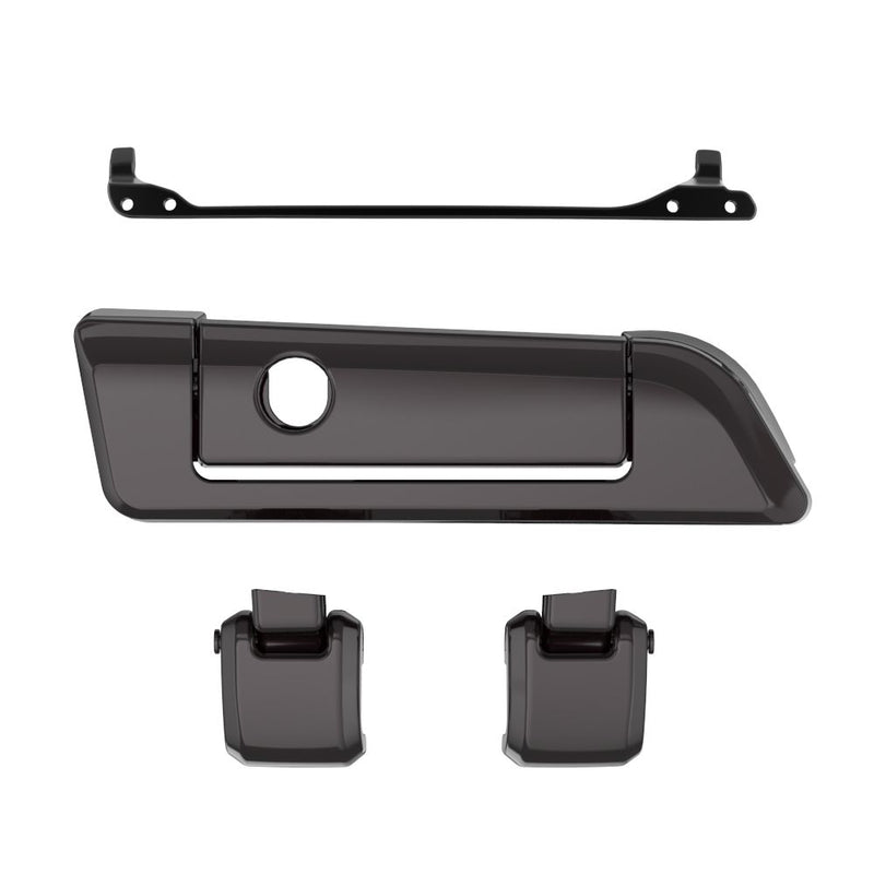 Advanblack Color Matched Hinges & Latch kit  For Advanblack & Harley Razor Chopped King Rear Tour Trunk Pack