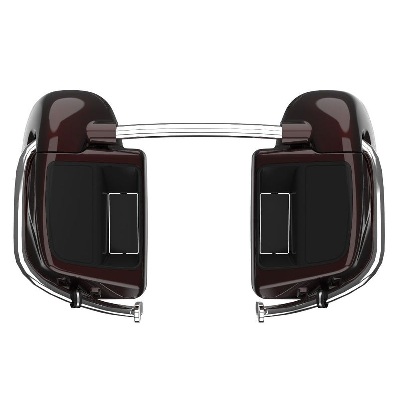 Advanblack Rushmore Lower Vented Fairings for 2014-2023 Harley Davidson Touring