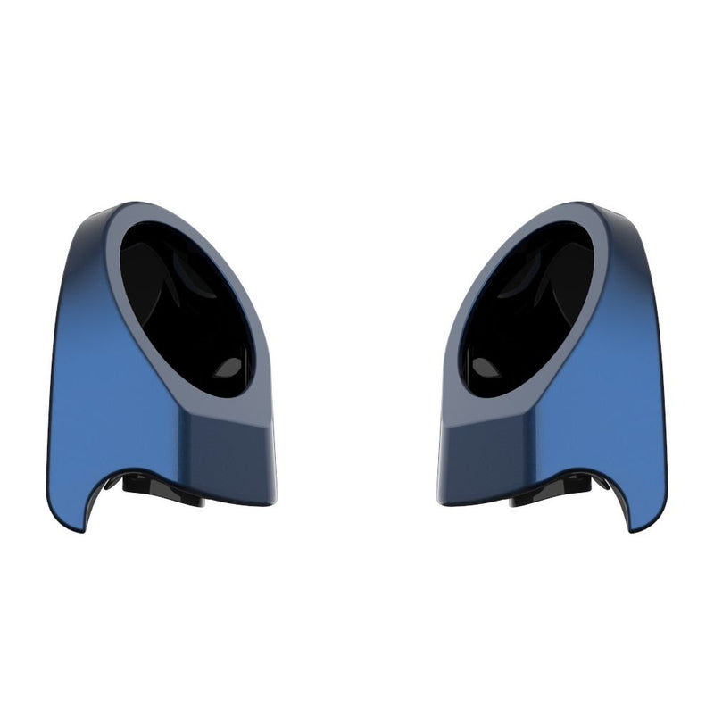 Advanblack Color Matched 6.5 Inch Speaker Pods for Advanblack & Harley King Rear Tour Trunk Pack