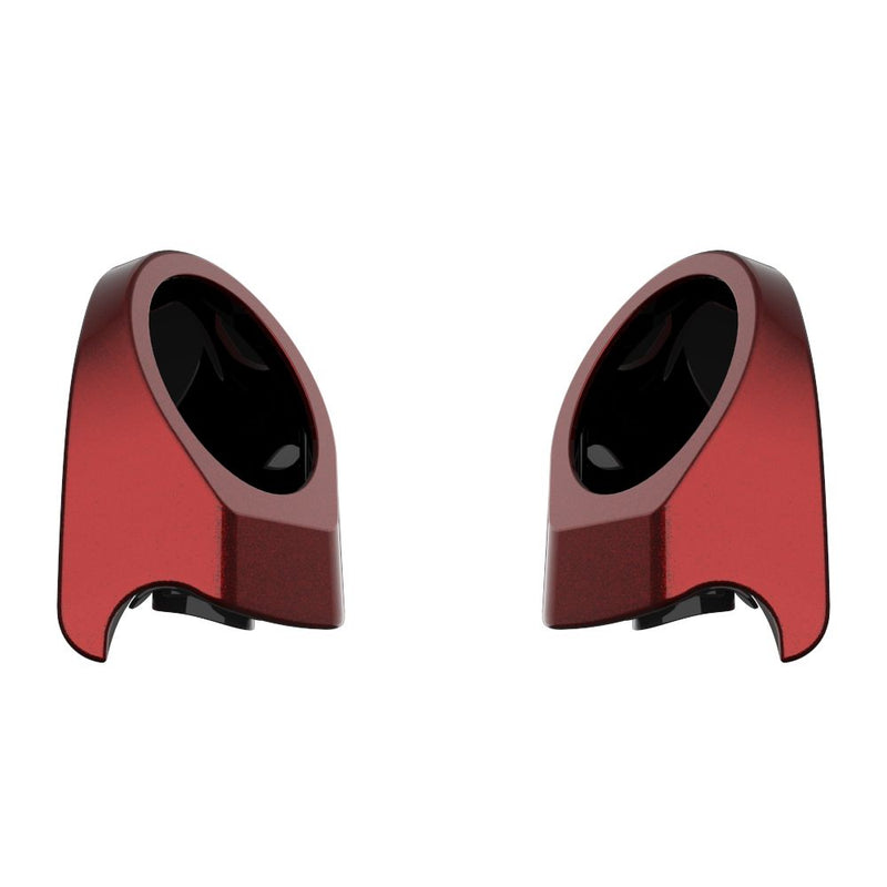 Advanblack Color Matched 6.5 Inch Speaker Pods for Advanblack & Harley King Rear Tour Trunk Pack