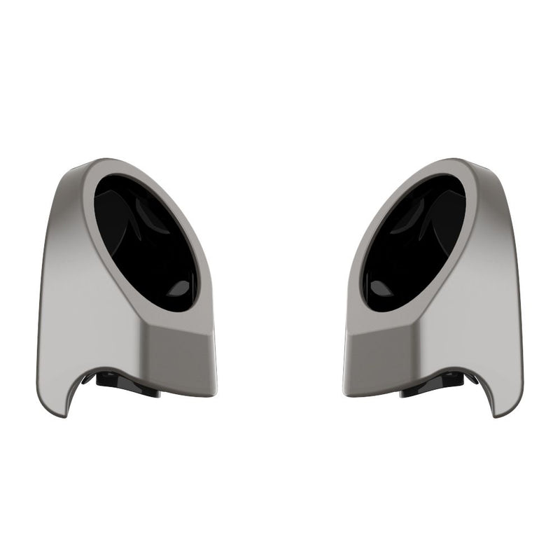 Advanblack Color Matched 6.5 Inch Speaker Pods for Advanblack & Harley King Rear Tour Trunk Pack