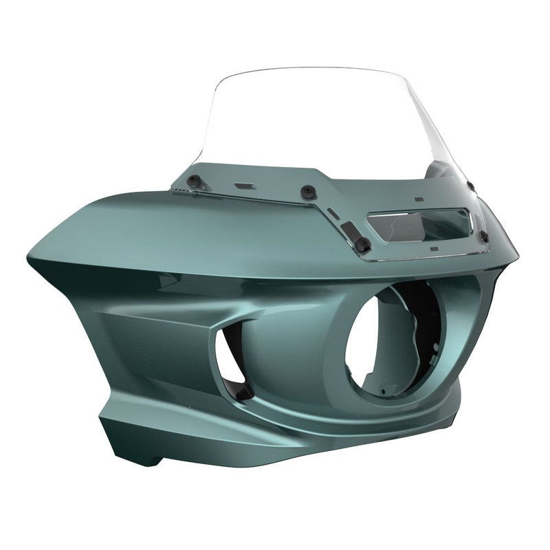 Advanblack Color-Matched ST Style Front fairings For Harley Road King, Low Rider/ S, Street Bob, Slim,Fat Bob & Dyna