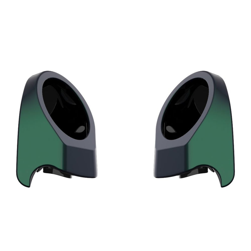 Advanblack Color Matched 6.5 Inch Speaker Pods for Advanblack & Harley King Rear Tour Trunk Pack
