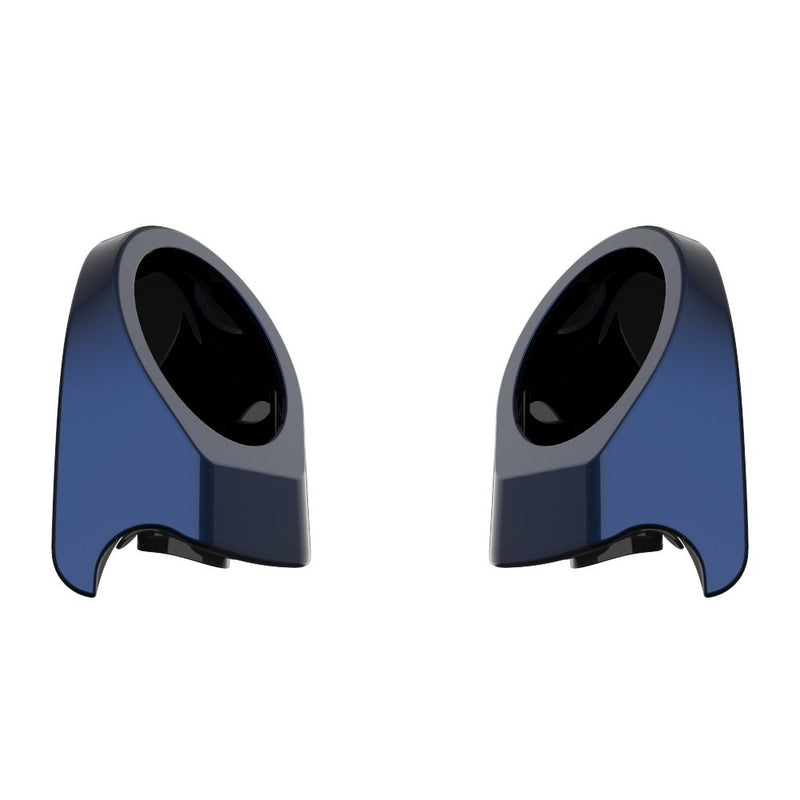 Advanblack Color Matched 6.5 Inch Speaker Pods for Advanblack & Harley King Rear Tour Trunk Pack
