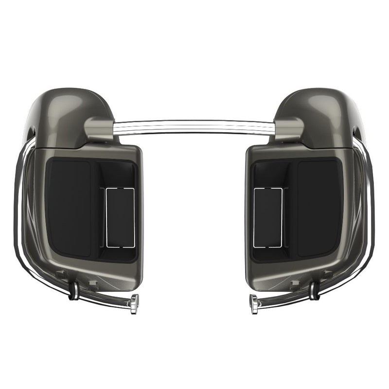 Advanblack Rushmore Lower Vented Fairings for 2014-2023 Harley Davidson Touring