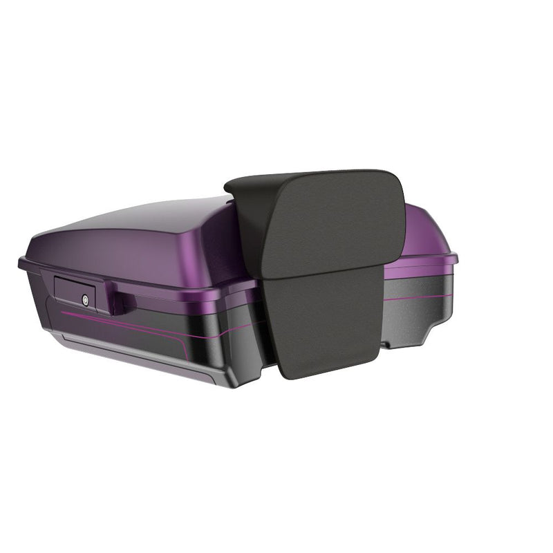 Advanblack Chopped Rear Tour Trunk Pack For  '97-'26 Harley Touring / Softail