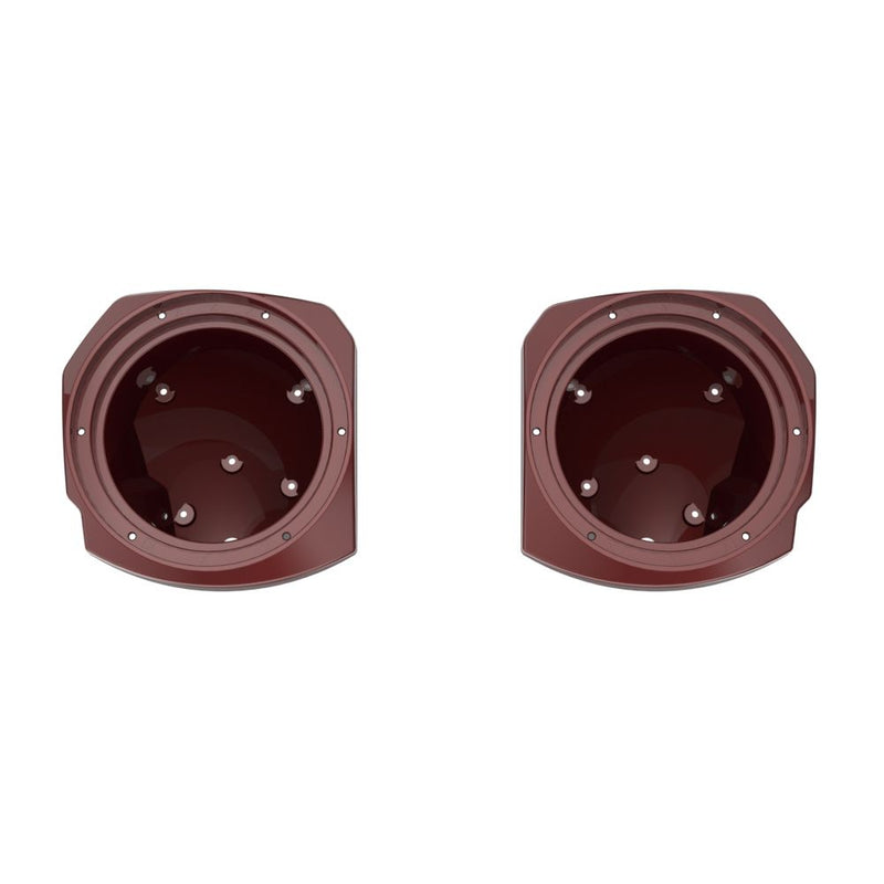 Advanblack Color-Matched 8-inch Speaker Pods for 23.5-Up Harley Touring
