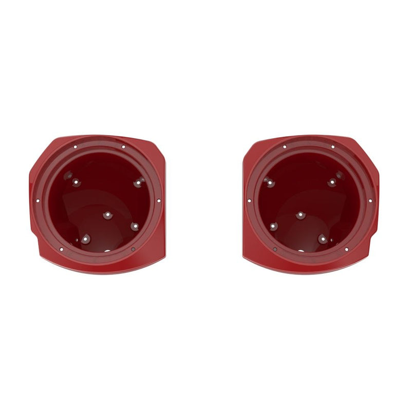 Advanblack Color-Matched 8-inch Speaker Pods for 23.5-Up Harley Touring