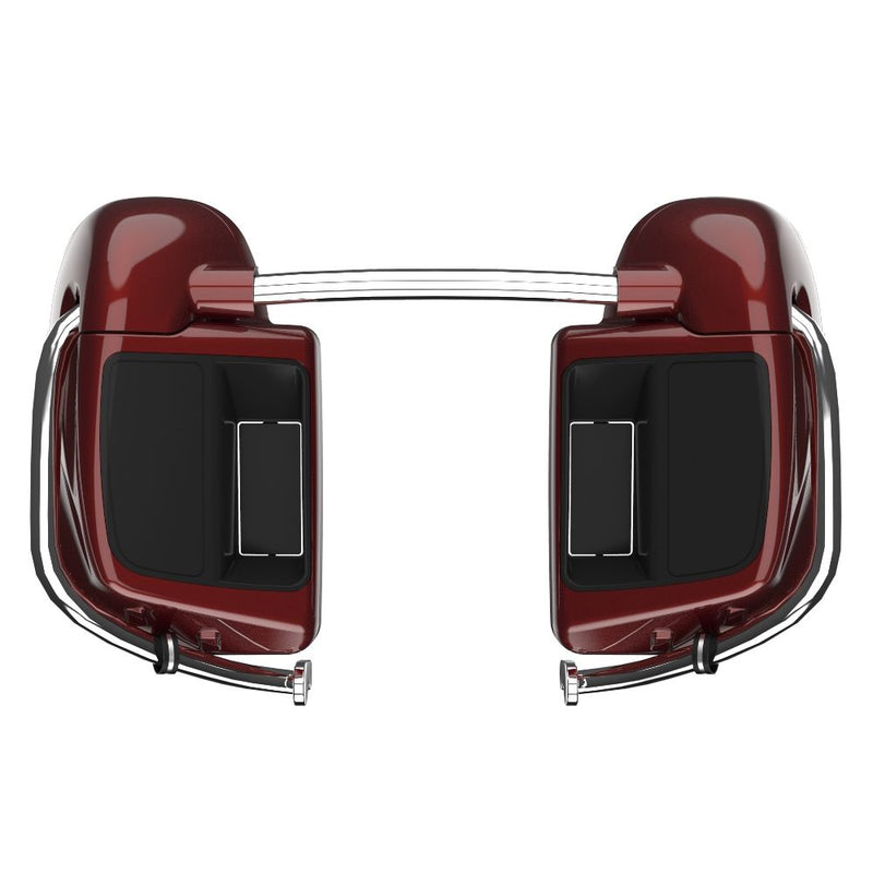 Advanblack Rushmore Lower Vented Fairings for 2014-2023 Harley Davidson Touring
