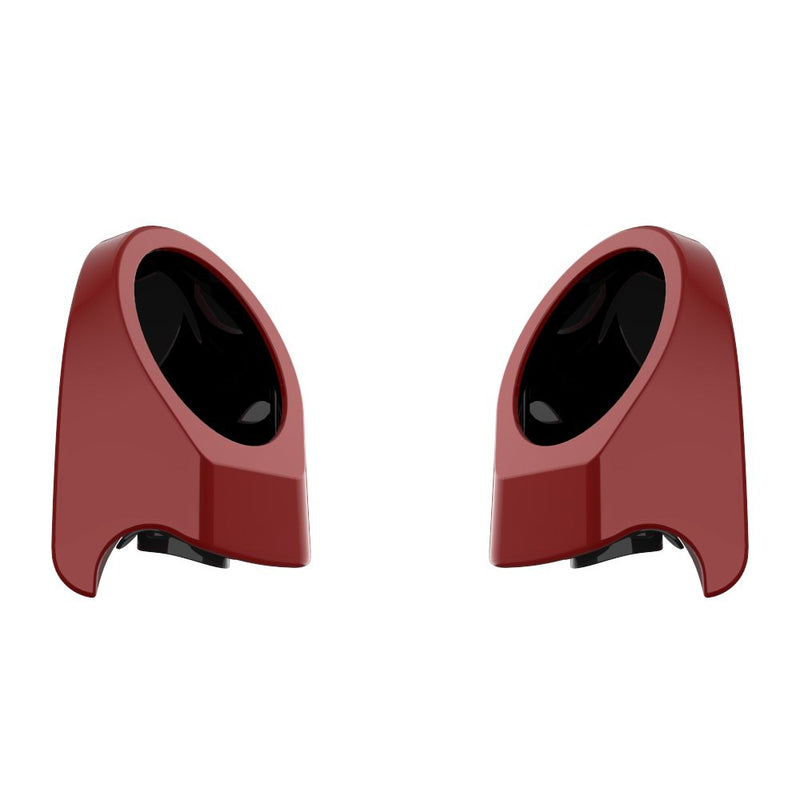Advanblack Color Matched 6.5 Inch Speaker Pods for Advanblack & Harley King Rear Tour Trunk Pack