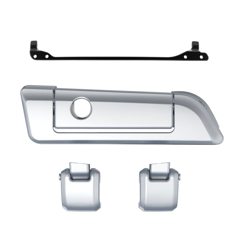 Advanblack Color Matched Hinges & Latch kit  For Advanblack & Harley Razor Chopped King Rear Tour Trunk Pack