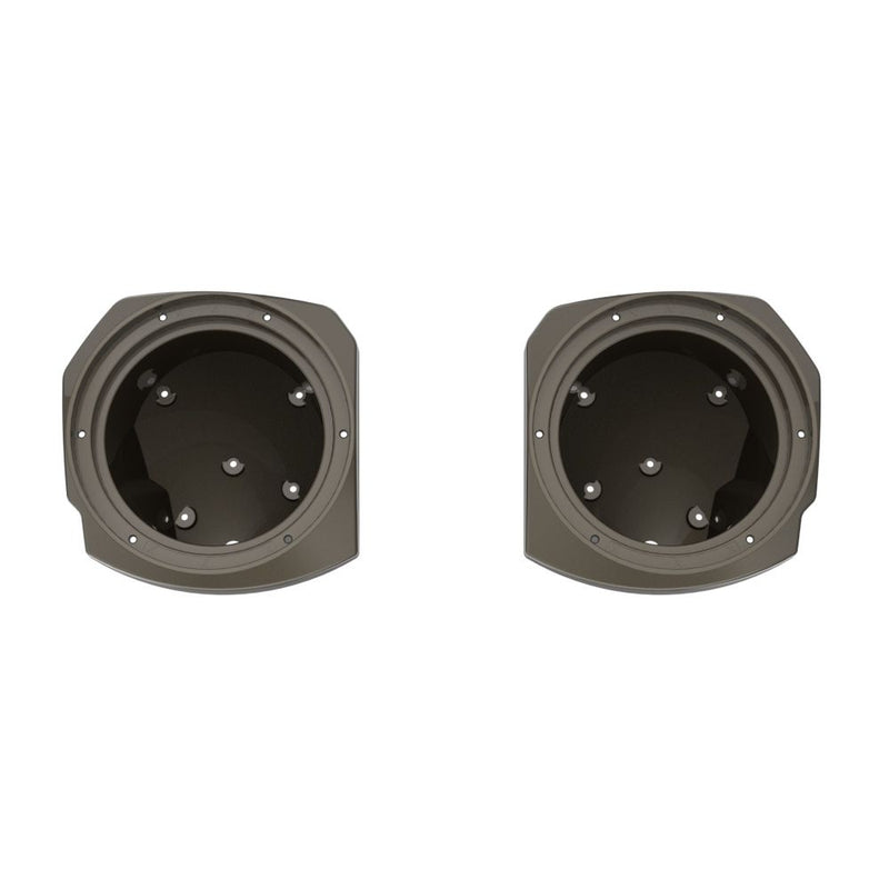 Advanblack Color-Matched 8-inch Speaker Pods for 23.5-Up Harley Touring
