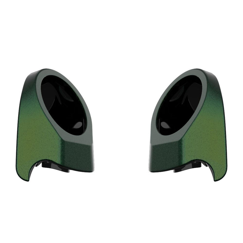 Advanblack Color Matched 6.5 Inch Speaker Pods for Advanblack & Harley King Rear Tour Trunk Pack