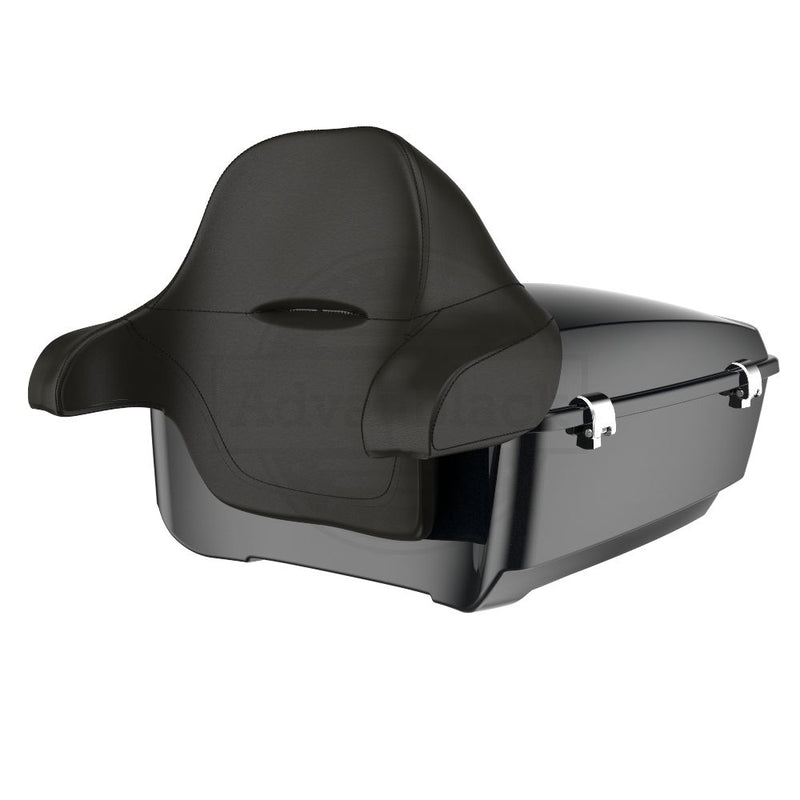 Advanblack King Rear Tour Trunk Pack For  '97-'26 Harley Touring / Softail
