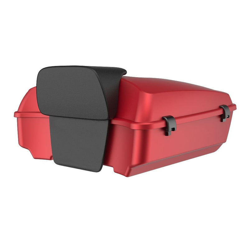 Advanblack Chopped Rear Tour Trunk Pack For  '97-'26 Harley Touring / Softail