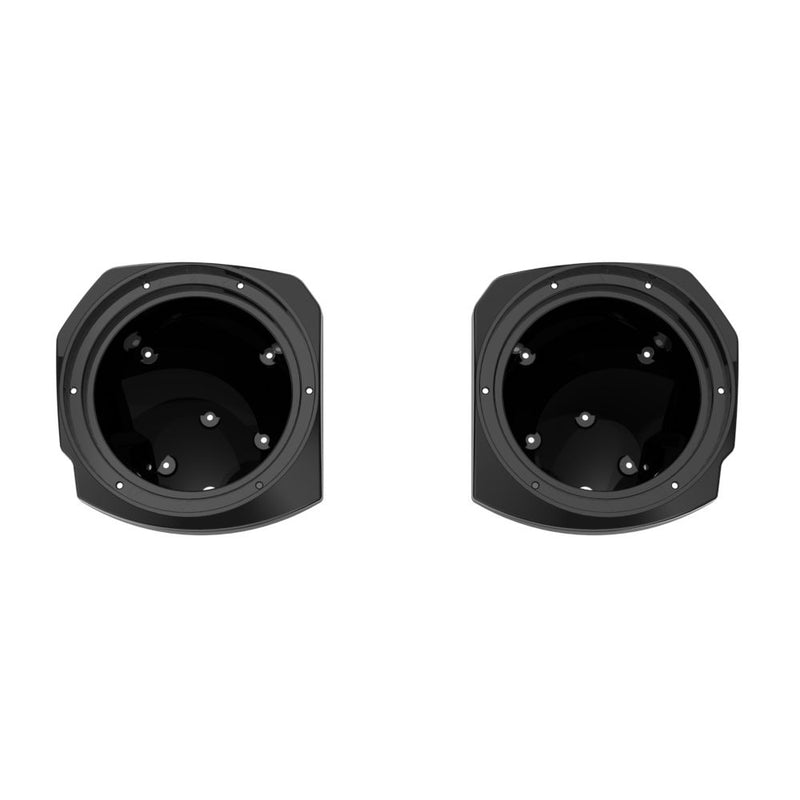 Advanblack Color-Matched 8-inch Speaker Pods for 23.5-Up Harley Touring