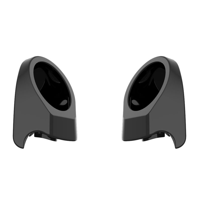 Advanblack Color Matched 6.5 Inch Speaker Pods for Advanblack & Harley King Rear Tour Trunk Pack