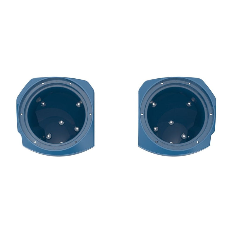 Advanblack Color-Matched 8-inch Speaker Pods for 23.5-Up Harley Touring