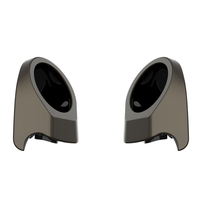 Advanblack Color Matched 6.5 Inch Speaker Pods for Advanblack & Harley King Rear Tour Trunk Pack