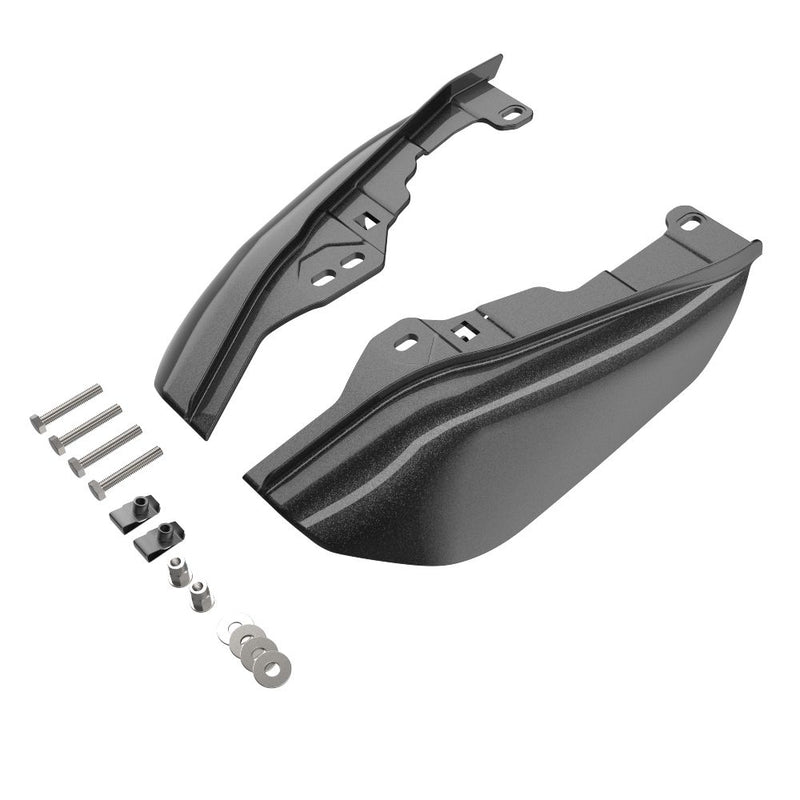 Advanblack Mid-Frame Air Deflectors heat shield For '09Up Harley Davidson Touring