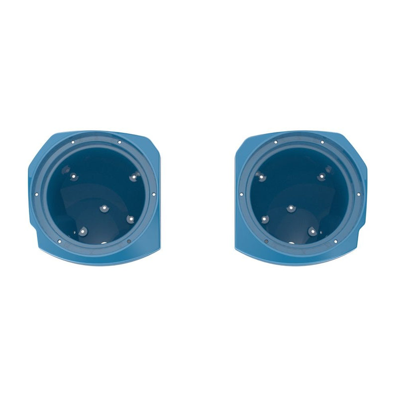 Advanblack Color-Matched 8-inch Speaker Pods for 23.5-Up Harley Touring