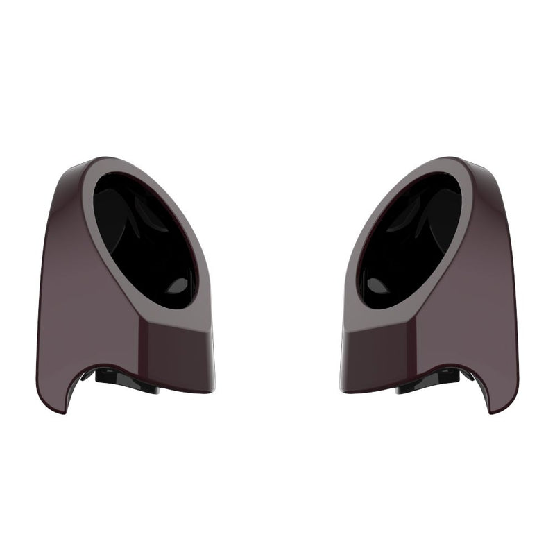 Advanblack Color Matched 6.5 Inch Speaker Pods for Advanblack & Harley King Rear Tour Trunk Pack