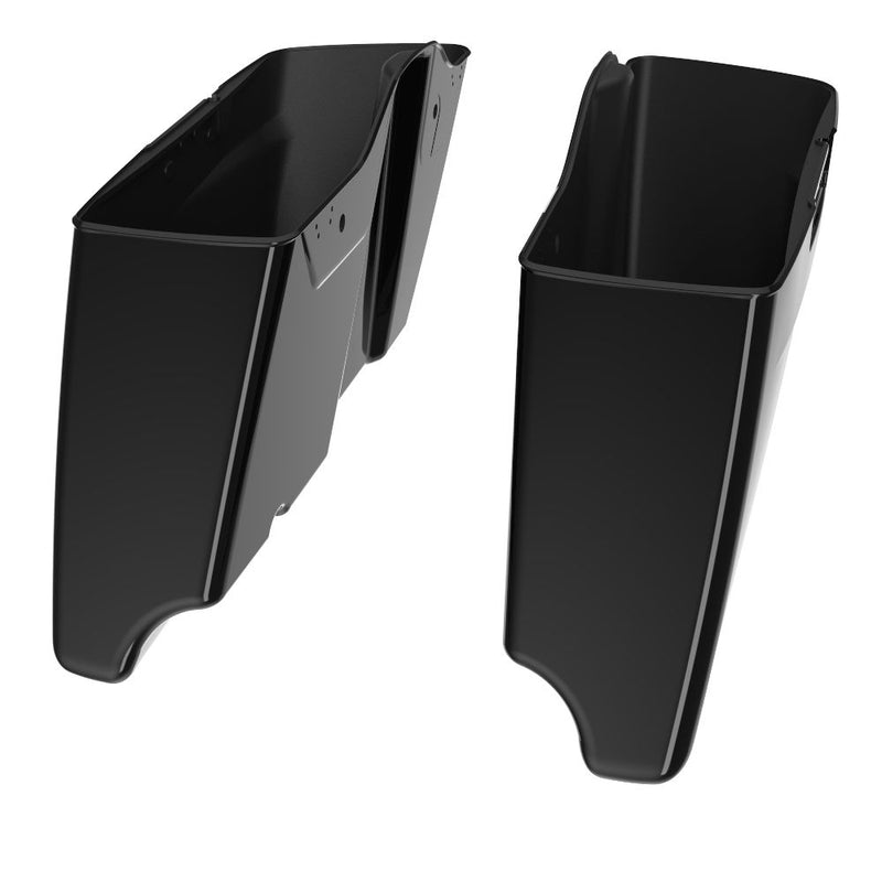 Advanblack CVO Style Tapered Stretched Saddlebag Bottoms for 2014-2023 Harley Davidson Touring