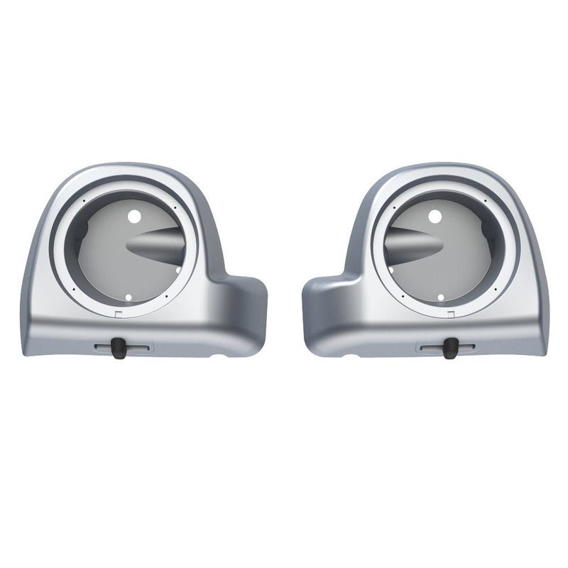 Advanblack Lower Vented Fairings 6.5' Speaker Pods  fit 2014-2023 Harley Davidson Touring