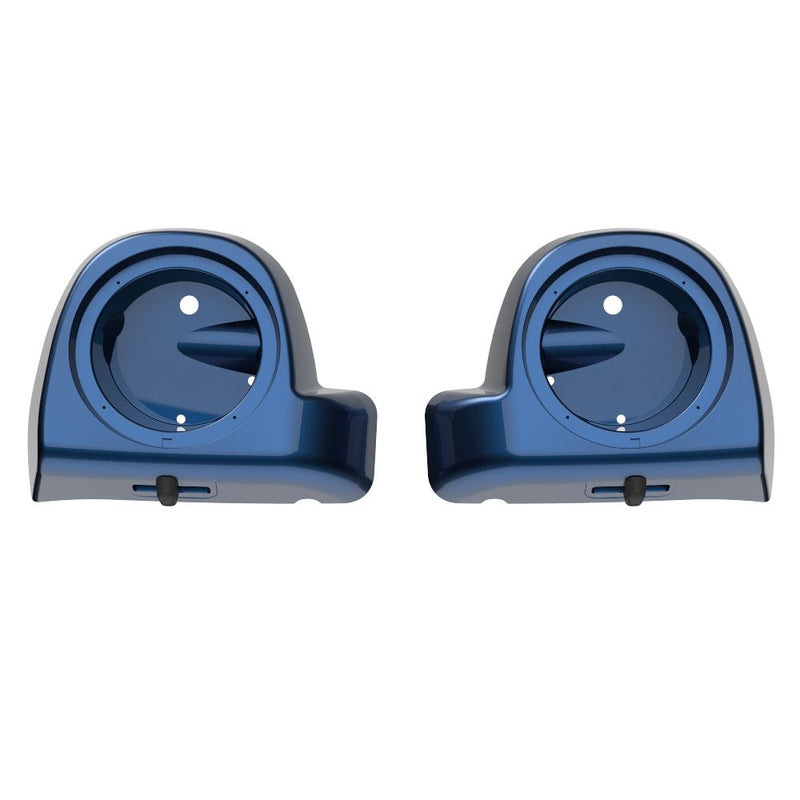 Advanblack Lower Vented Fairings 6.5' Speaker Pods  fit 2014-2023 Harley Davidson Touring